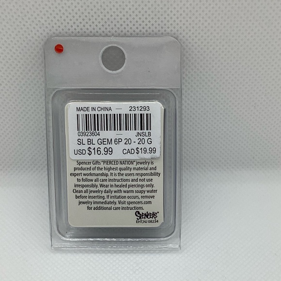 Pierced Nation L-Bend Nose Ring 20G - Picture 3 of 3